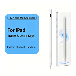 ปากกาสไตลัสรุ่นใหม่สำหรับ <span class=keywords><strong>Apple</strong></span> <span class=keywords><strong>Pencil</strong></span> <span class=keywords><strong>2</strong></span> รุ่นที่ <span class=keywords><strong>2</strong></span> สำหรับแท็บเล็ต IOS  รองรับการสัมผัสสำหรับ iPad Pro 1 พร้อมฟังก์ชั่นป้องกันการสัมผัสโดยฝ่ามือและระบบตรวจจับการเอียง - Product Image 1