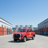 Camions pick-up électriques à double rangée de 5000 W pour caisse de chargement, véhicules à quatre roues avec batterie au lithium de 2000 W, camions pick-up électriques pour le transport de marchandises