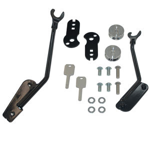 Sacoches de <span class=keywords><strong>moto</strong></span> noires brillantes pour Harley Softail Low Rider ST FXLRST 2022-2024 Street Bob 2018 + ABS et <span class=keywords><strong>cuir</strong></span> - Product Image 6