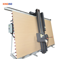 Machine à scier verticale pour le travail du bois KINGISO, automatique, horizontale et verticale, pour le rainurage et la découpe de panneaux de bois