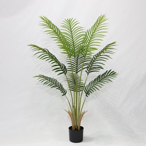 Palmera Artificial de Plástico de Alta Calidad, Ecológica, Decoración para el Hogar, Planta en Maceta para Piso - Product Image 2