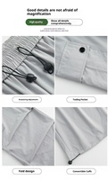 Pantalones de Senderismo Ligeros de Secado Rápido para Hombre, Impermeables y Resistentes al Viento, de Nailon Softshell