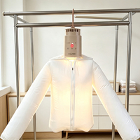 Machine à repasser les vêtements automatique, sécheuse à air chaud, mini fer à repasser pliable, sécheuse à vêtements portable, sécheuse à vêtements électrique