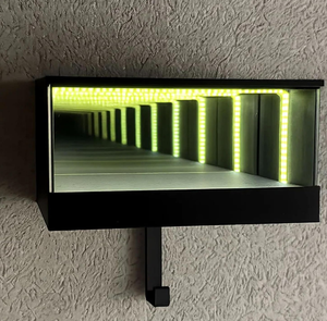 Soporte de Pared 3D para Llaves de Coche con Espejo Infinito, Decoración de Hogar, Llavero de Lujo con Luz LED para Garaje - Product Image 6