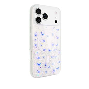 Funda para Teléfono 17Pro Max con Flores Secas, Brillantina, TPU+PC, Cubierta Suave, Porta Tarjetas, Protección 360°, Diseño Floral, Regalo para Mujer - Product Image 6