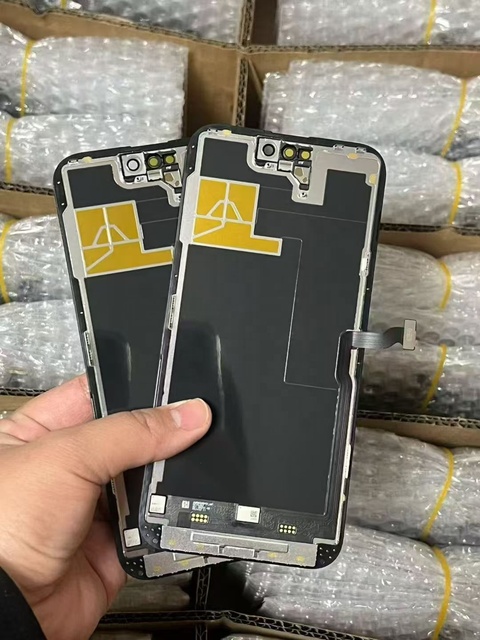 Huaxing Soft Oled  Mobile Phone Lcd for iphone 11 12 13 14 15 16 17 Pro Max  Screen Replacement Original Oled Display
