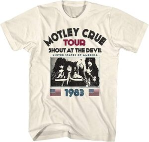 Spedizione gratuita American Classics Motley Crue 80s Hair <span class=keywords><strong>Band</strong></span> Motley Crue Tour 2026 Maglietta vintage - Product Image 4