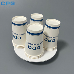 แก้วกระดาษพรีเมียมแบบขายส่ง ขนาด 16 ออนซ์ ผนังชั้นเดียว ย่อยสลายได้ บุ PLA พร้อมโลโก้สั่งทำ สำหรับเครื่องดื่มร้อนและซุป - Product Image 1