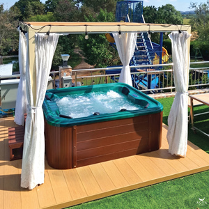 Jacuzzi Personalizado para Exteriores con Cascada, Spa para 5 Personas, Bañera de Hidromasaje, <span class=keywords><strong>Tina</strong></span> Cuadrada Intex - Product Image 4