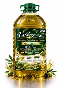 VALDEZARZA Huile d'olive extra vierge 100% biologique pressée à froid 2,5 L Bouteille PET transparente Durée de conservation de 18 à 24 mois Modèle 325 - Product Image 4