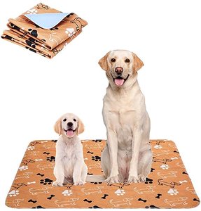 Wholesale Non-Slip Reusable Pet Dog Cage Crate Kennel Mat Waterproof Travel Mat