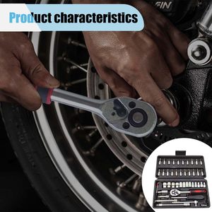 <span class=keywords><strong>Set</strong></span> di chiavi a cricchetto Mini da 46 pezzi da 1/4 pollici con custodia OEM & ODM con supporto MOQ basso in magazzino <span class=keywords><strong>Set</strong></span> di piccoli attrezzi - Product Image 6