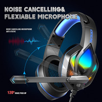 Eastvita — casque d'écoute stéréo Gaming, antibruit, filaire, avec micro, H100