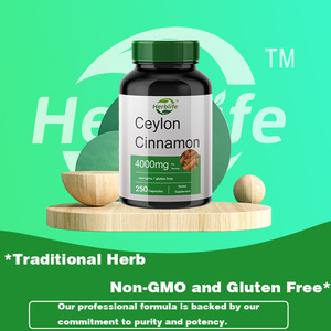 Cápsulas de Canela de Ceilán 4000mg, Personalizables, Venta al Por Mayor OEM |   250 Unidades |   Sin OMG, Sin Gluten |   Suplementos de Canela Natural - Product Image 2