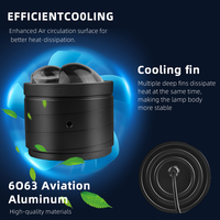 OEM F60 LED-Spotlicht Nebelscheinwerfer Projektor-Nebellampe IP68 Wasserdicht Luftfahrt-Aluminium Universelle Passform für Auto und Motorrad