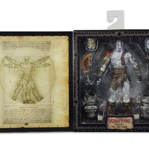 Figura Coleccionable NECA <span class=keywords><strong>God</strong></span> <span class=keywords><strong>of</strong></span> <span class=keywords><strong>War</strong></span> <span class=keywords><strong>3</strong></span> Ultimate Kratos Edición Deluxe en Caja, Modelo Hecho a Mano en China - Product Image 4
