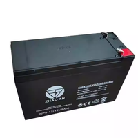 Batterie 12V 9Ah UPS Panneau de commande d'alarme incendie Ascenseur Nivellement d'urgence Éclairage audio 12V 9A Pulvérisateur Batterie de bétail