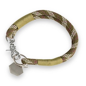 Collier pour chien en corde durable de luxe, style héritage britannique, avec détail en tweed écossais, fait main, pour chiens de petite, moyenne et grande taille - Product Image 3