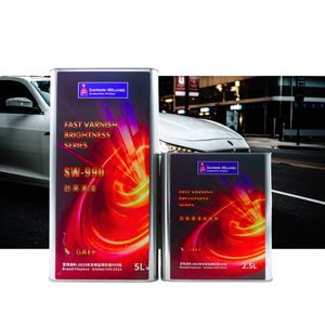 Hoogglans 2K Acryl Polyurethaan Blanke Lak 5L Autolak Spuitbus Snel Droog Krasbestendig Reparatie - Product Image 1