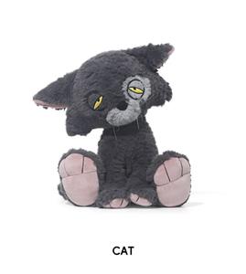 Peluche Personalizzato di Lupo Grigio Grigolone con Zampe Rosa - Product Image 2