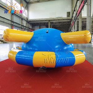 Winsun không khí kín Inflatable Aqua quay Top trò chơi công viên nước cho trẻ em và người lớn - Product Image 6