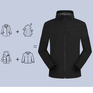 Bán Buôn Biểu Tượng Tùy Chỉnh Của Nam Giới <span class=keywords><strong>Softshell</strong></span> Áo Khoác Mùa Thu Không Thấm Nước Thể Thao Áo Gió Cho Các Hoạt Động Ngoài Trời - Product Image 1