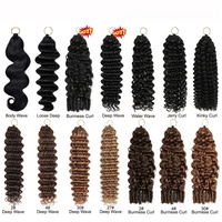 Extensions de cheveux en plumes 100% cheveux humains, qualité supérieure, cuticules alignées, vente en gros