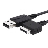 Câble de charge USB noir de remplacement de 1,2 m pour console Sony PS Vita