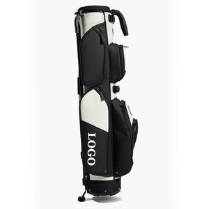 Sac de golf robuste en cuir imperméable avec fond rigide et poche à accès rapide – Idéal pour le transport - Product Image 5