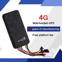 Traceur GPS 4G étanche pour voiture avec détection ACC, fonction SOS, placement portable, application Android, pour véhicule et bateau