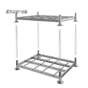 Hochleistungs-Kaltlager Industrielager verzinkte Metallpfosten Paletten-Übertrager Stapelregale - Product Image 3
