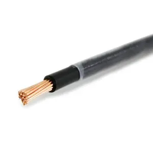 Cabo doméstico com bainha de nylon com isolamento de PVC 600V THHN / THWN 12awg resistente ao calor e à umidade