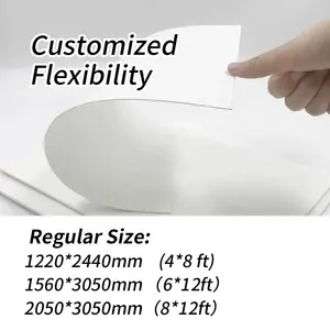 XIAODAN High Density Pvc Foam Board Lightweight Lead Free Pvc Foam Board 8/4 Ft