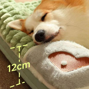 Alas Tidur Anjing Mewah Lembut Empuk Ukuran Besar, Alas Kandang Anjing, Kasur Tidur, Bantal yang Dapat Dicuci, Tempat Tidur Hewan Peliharaan - Product Image 3