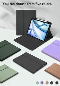 Funda Ultrafina para iPad Pro de 9.7 Pulgadas con Ranura para Lápiz, Activación/Desactivación Automática, Funda de Cuero Tipo <span class=keywords><strong>Libro</strong></span> para iPad Mini, Material TPU PU - Product Image 4