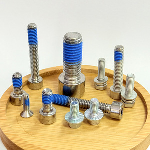 304 Stainless Steel <b>Socket</b> Head Cap <b>Screw</b> M2 M3 M5 M6 M8 M10 Metric Coarse Thread 12.9 Grade Anti Loosen Rust Prevention - Product Image 1