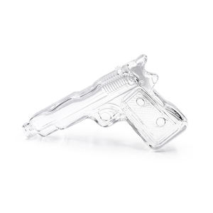 Botella de vidrio en forma de pistola de 250 ml, líquido de uso especial con corcho o tapón de rosca, decoración de cerveza <span class=keywords><strong>para</strong></span> uso doméstico - Product Image 3