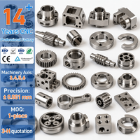 Pièces usinées CNC 5 axes sur mesure de haute précision en acier inoxydable et aluminium, services OEM/ODM, équipement industriel en gros