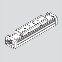 Nouveau Cylindre de guidage linéaire à commande pneumatique ELGA-BS-KF-80-1300-0H-10P-ML 8024919, piloté par PLC, pour programmation industrielle PLC