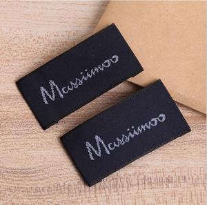 Tùy Chỉnh May Nhãn Quần Áo Thẻ Và Nhãn Trung Tâm Gấp Dệt Nhãn - Product Image 3