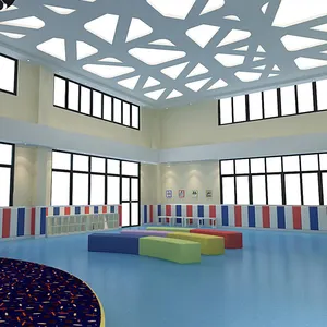 중국 학교 PVC 바닥 스포츠 매트 비닐 댄스 플로어