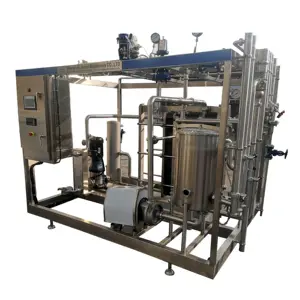 Máquina pasteurizadora de leche, para alimentos, zumo, bebidas, uso Industrial, alta calidad