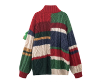 Cardigans d'hiver décontractés et amusants pour femmes, en polyester/coton tricoté, respirants, anti-plis, séchage rapide, vente en gros personnalisée