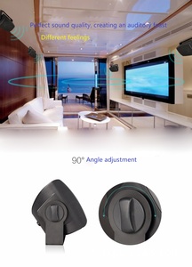 Altavoz de pared para cine en casa, sistema de sonido PA montado en la pared - Product Image 6