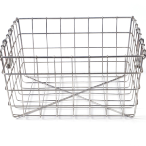 Large Capacity Kitchen Special Food <b>Storage</b> Mill Polish Stainless Steel Wire <b>Basket</b> Stocked China Origin OEM/ODM Available - Product Image 4