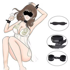 Juego de Juguetes Sexuales BDSM al por Mayor de Fábrica, Kit de Bondage para Mujeres Adultas, Parejas, Esposas, con Esposas para Manos y Tobillos - Product Image 6