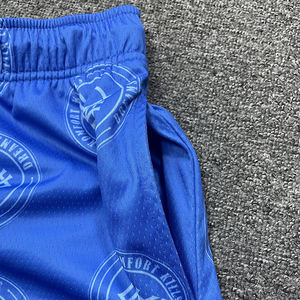 Wholesale Streetwear <b>Shorts</b> Custom Polyester Mesh Street Letter Sublimation Men Basketball <b>Shorts</b> - Product Image 5