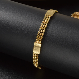 Bracelet de mode pour femme, ornement sphérique poli scintillant, soyeux, magnifique, élégant, vente en gros - Product Image 3