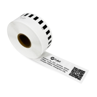 100x étiquettes d'expédition de longueur continue auto-adhésives compatibles Brother DK-22210 Dk-2210