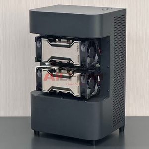 V100 16GB SXM2 พร้อม NVLink AI PC สำหรับเซิร์ฟเวอร์ DeepSeek คอมพิวเตอร์ LLaMA Vllm ดูอัล GPU X99 เวิร์กสเตชัน - Product Image 1